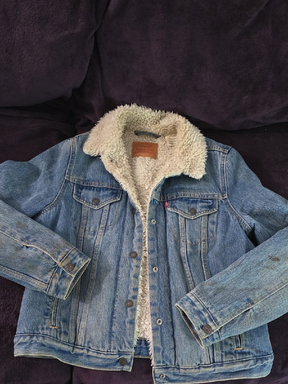 Levi's Sherpa Lined Denim Jacket